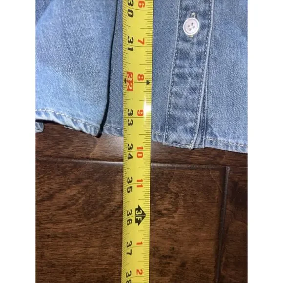 Veronica Beard blue denim Kanika flounce hem belted dress Size XXS $398 - Picture 12 of 16